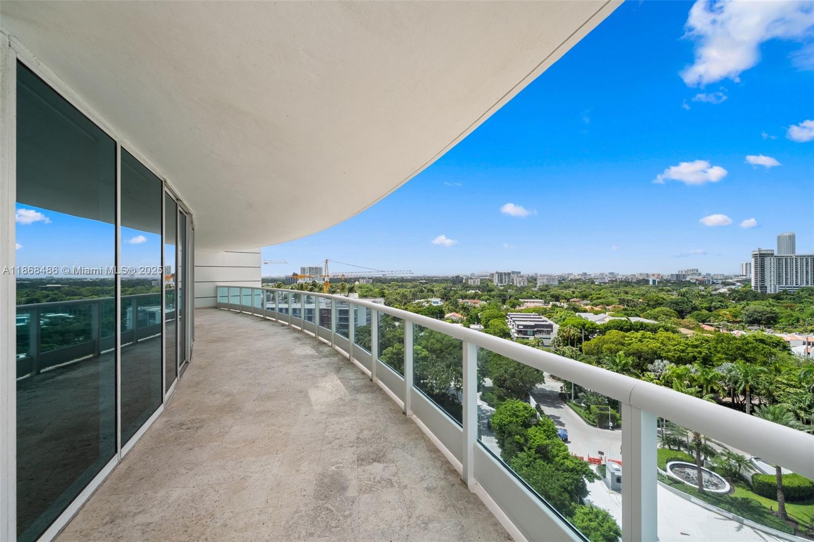 2127 Brickell Avenue, Unit 1504 Miami, FL 33129 - Photo 33 of 44 a view of a city from a balcony