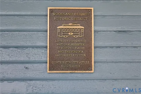 a sign on the side of a building