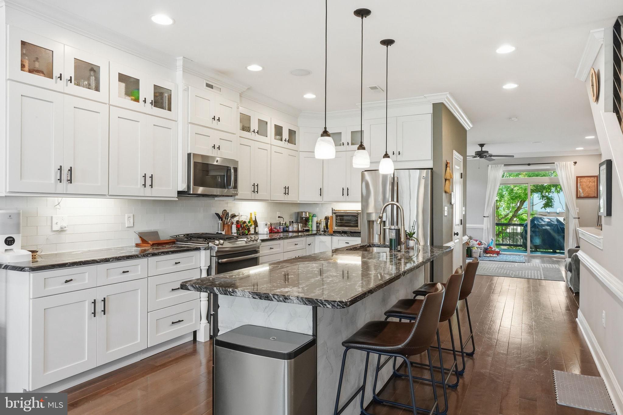 255 Ripka Street Philadelphia, PA 19127 - Photo 12 of 73 Modern kitchen with sleek finishes.
