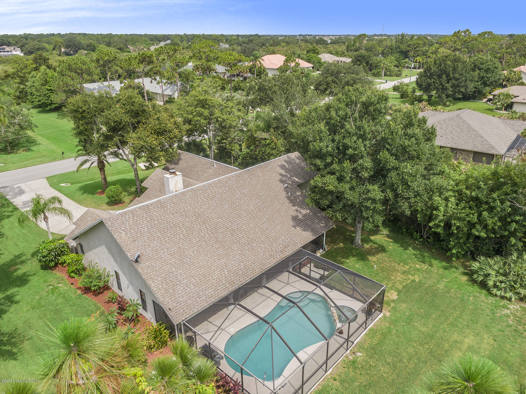 4188 Sparrow Hawk Road Melbourne, FL 32934 - Photo 32 of 40 240 Aerial