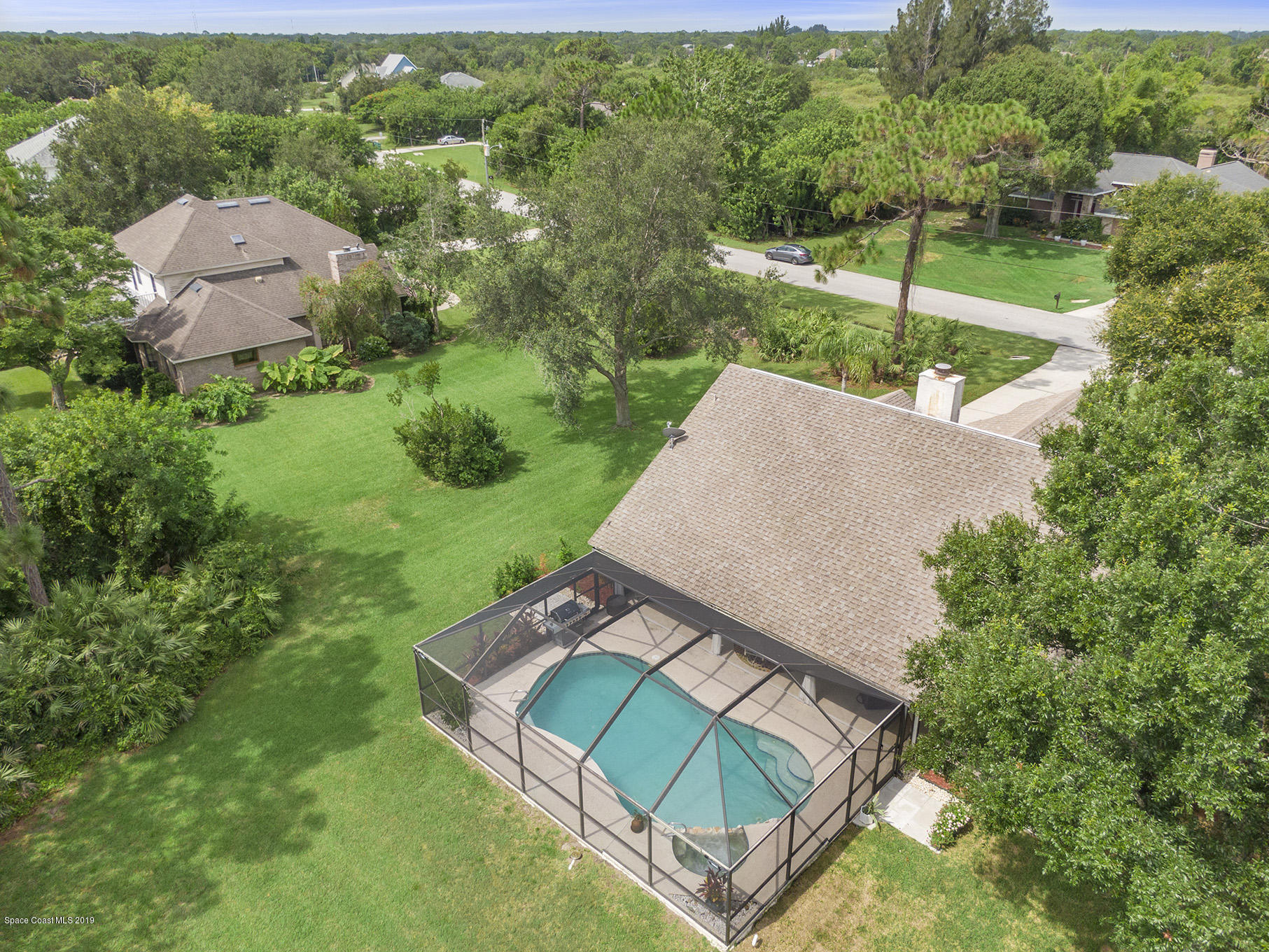 4188 Sparrow Hawk Road Melbourne, FL 32934 - Photo 33 of 40 250 Aerial