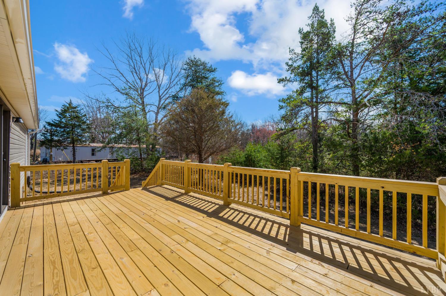 111 Bandy Road Gladys, VA 24554 - Photo 42 of 54 a view of balcony with wooden floor and fence