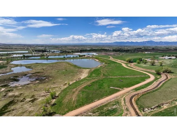 a view of a lake with a mountain
