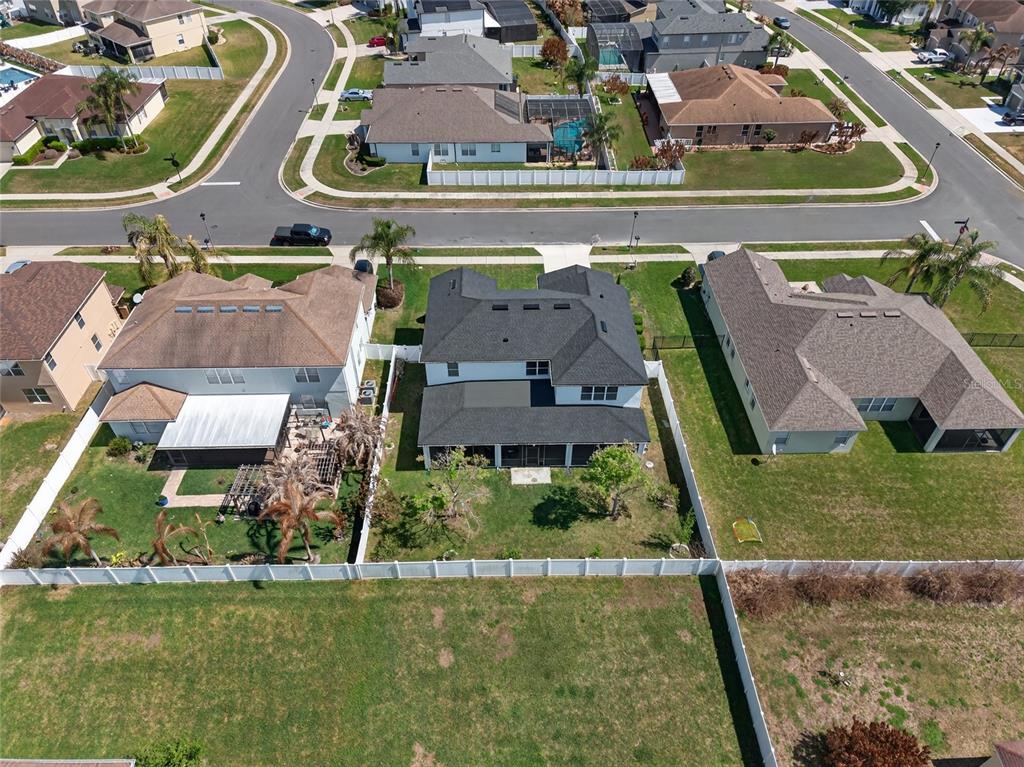 650 Setting Sun Drive Winter Garden, FL 34787 - Photo 41 of 60 an aerial view of residential houses with outdoor space and swimming pool
