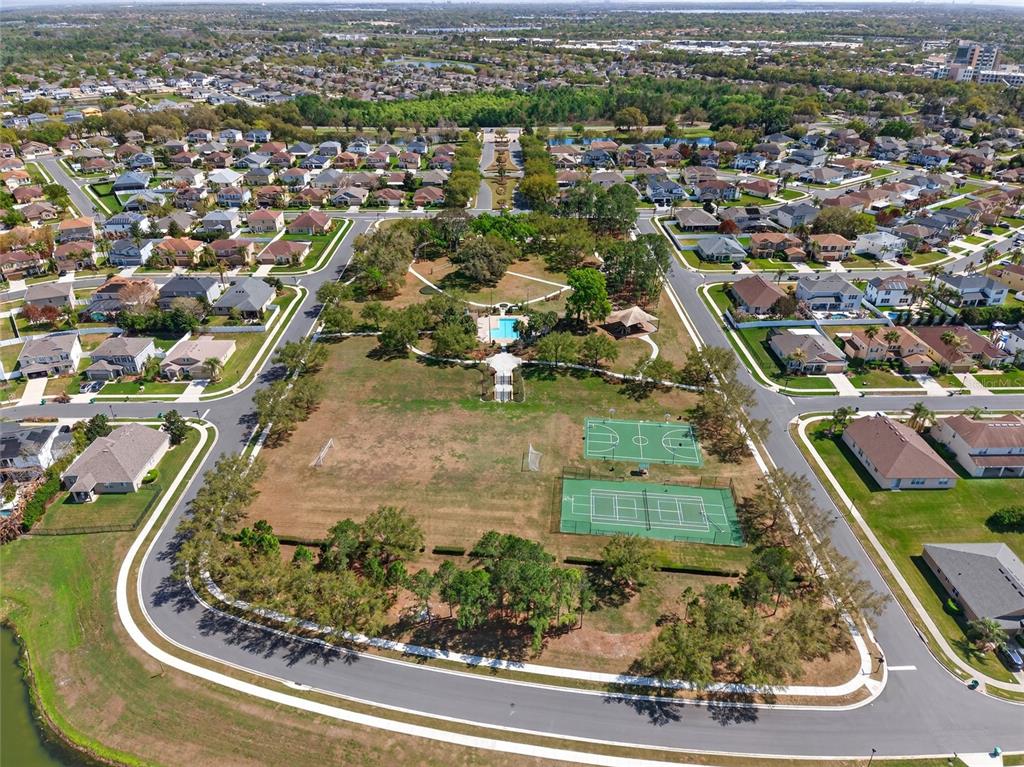 650 Setting Sun Drive Winter Garden, FL 34787 - Photo 52 of 60 an aerial view of a residential houses with outdoor space