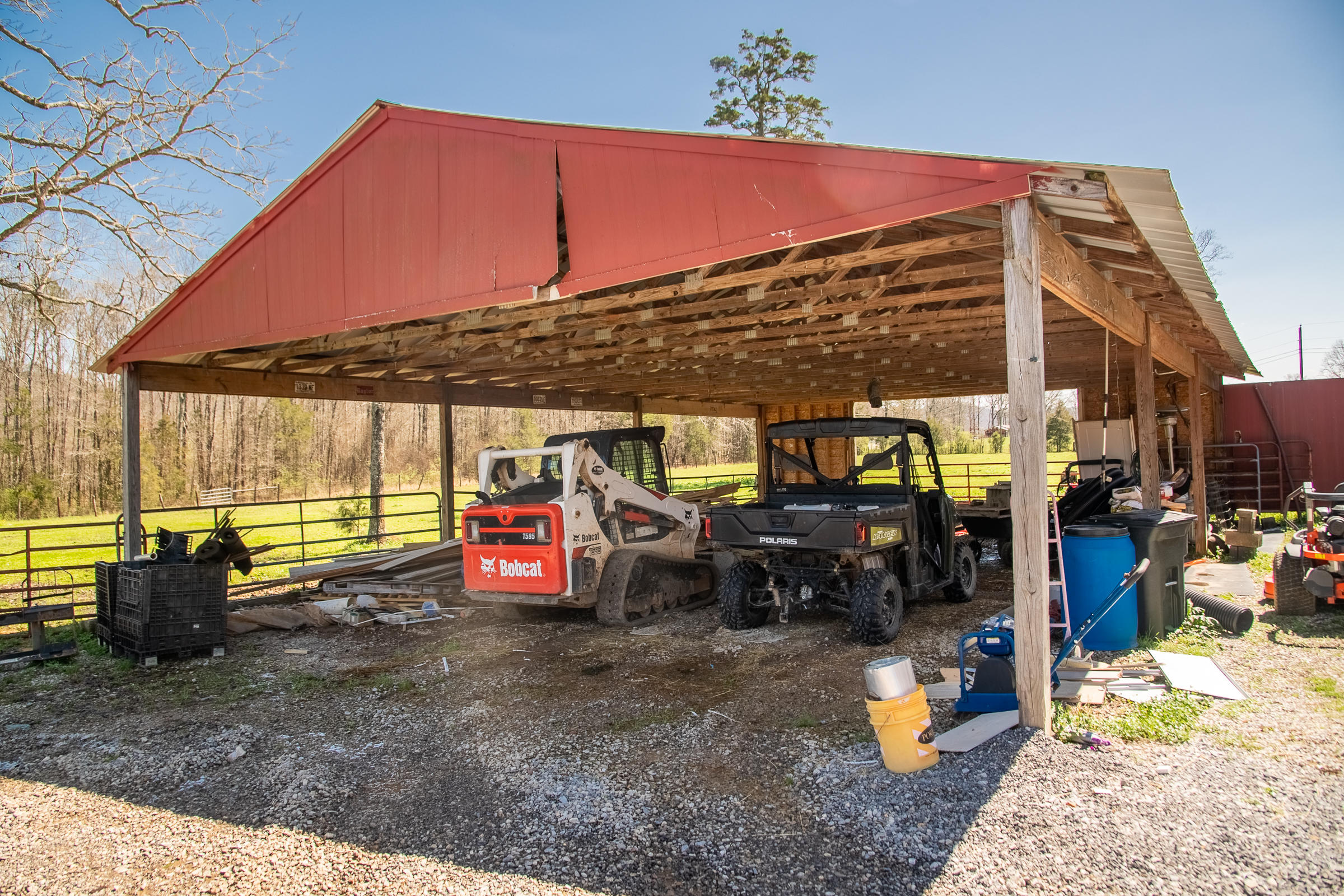 1408 Saunders Road Ringgold, GA 30736 - Photo 51 of 64 HAY BARN/EQUIPMENT SHED