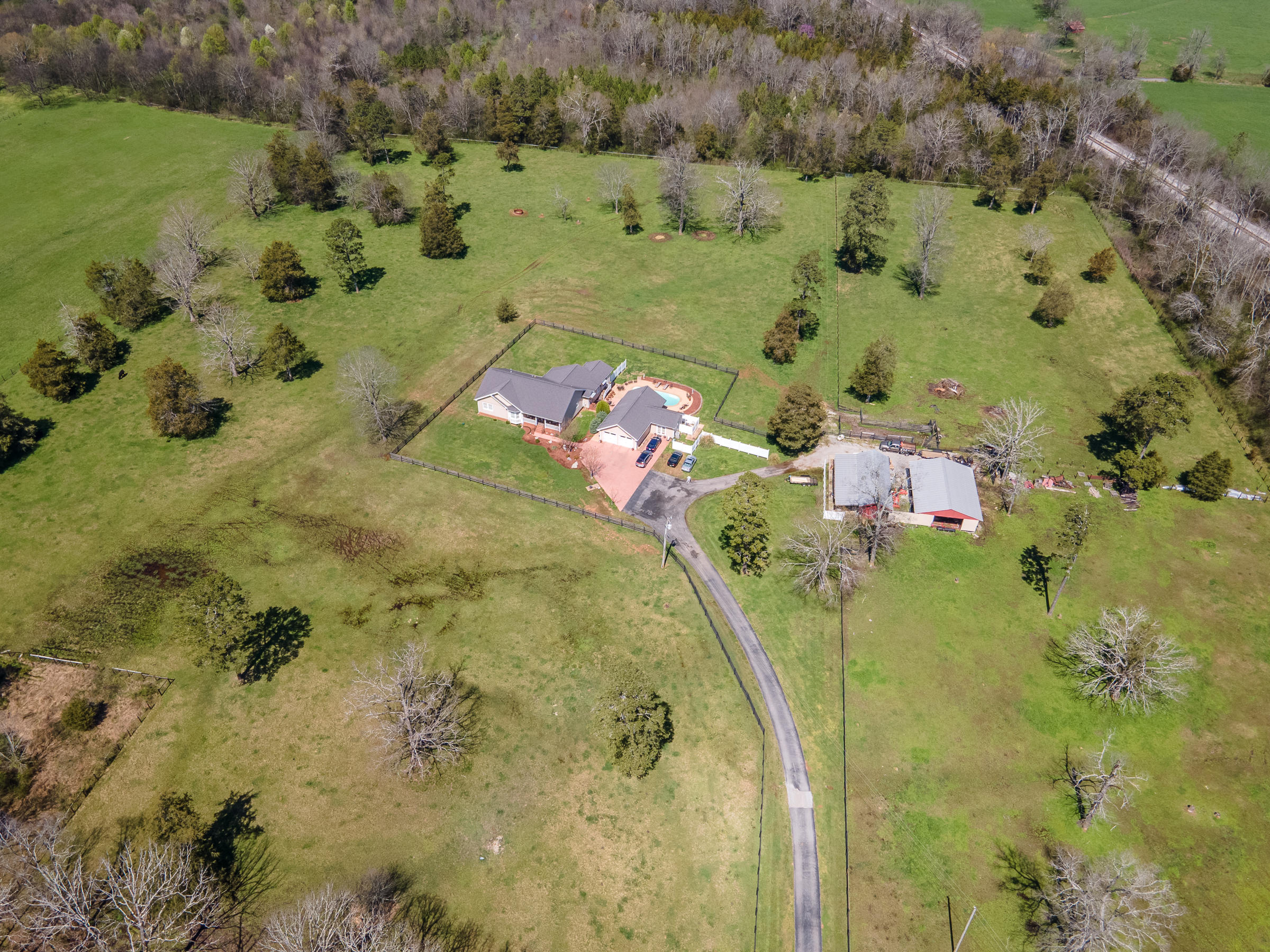 1408 Saunders Road Ringgold, GA 30736 - Photo 56 of 64 AERIAL VIEW