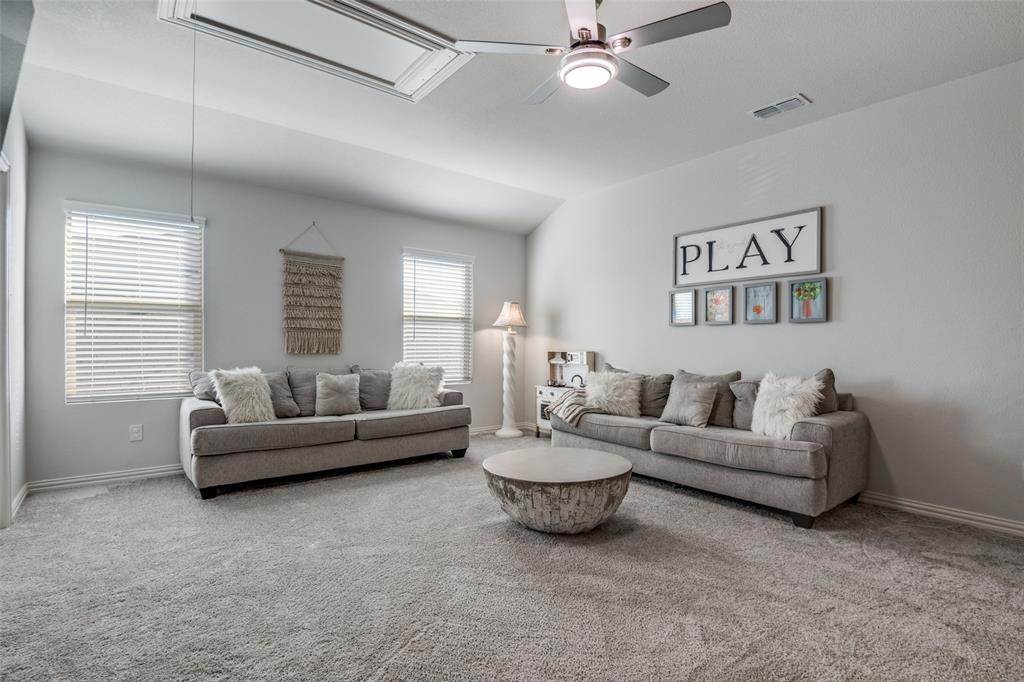 2419 Lalun Lane Forney, TX 75126 - Photo 22 of 25 a living room with furniture and a large window