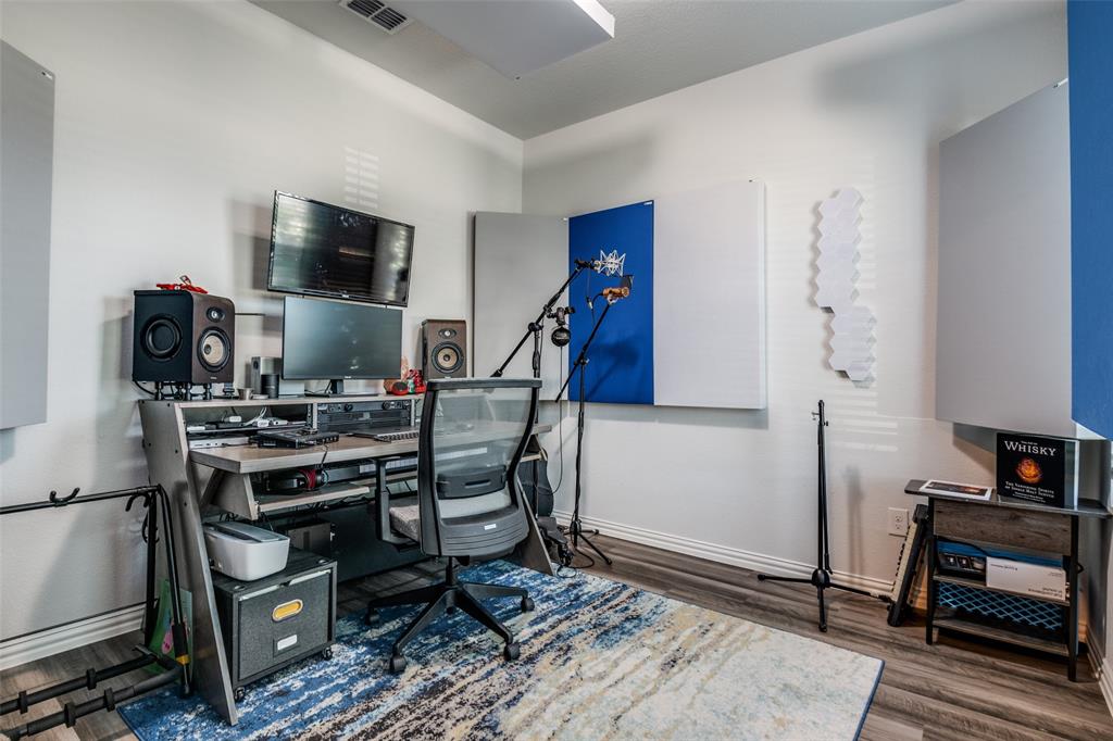 2419 Lalun Lane Forney, TX 75126 - Photo 23 of 25 a view of a workspace with furniture and a window