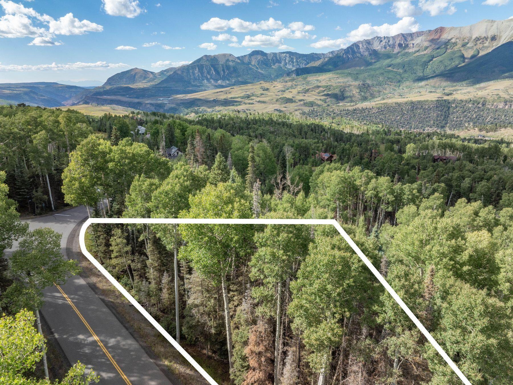 Lot 311 Benchmark Drive Telluride, CO 81435 - Photo 8 of 8 a view of a balcony with an outdoor space