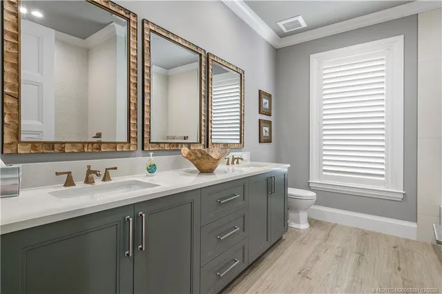 a car parked in a garage