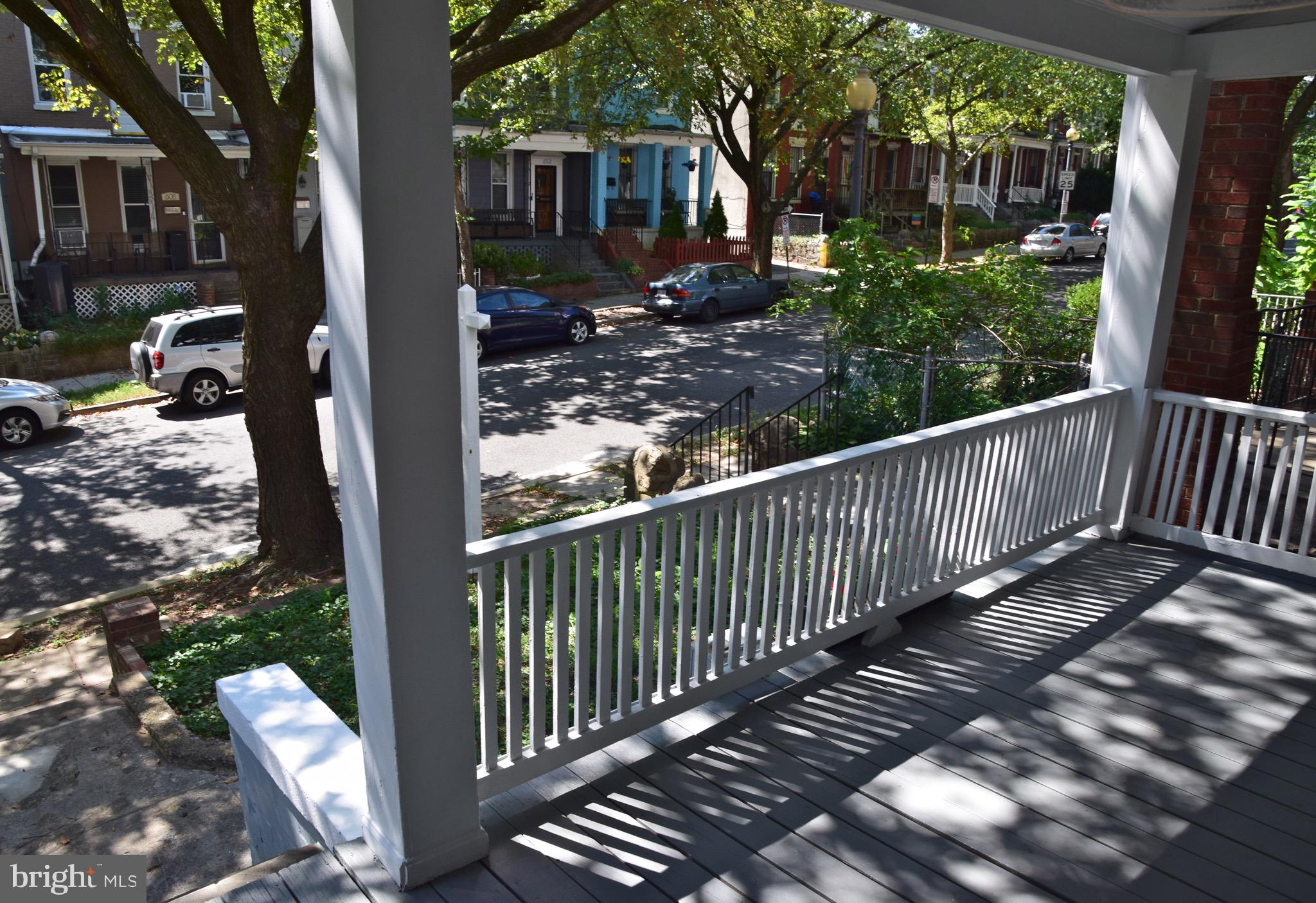 607 Columbia Road Northwest Washington, DC 20001 - Photo 2 of 48 Lovely front porch