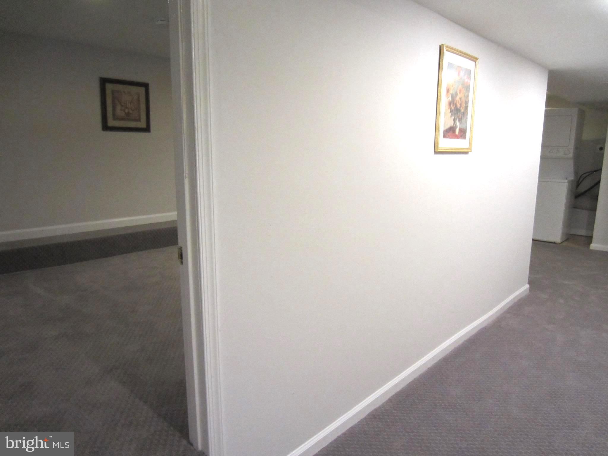 607 Columbia Road Northwest Washington, DC 20001 - Photo 41 of 48 Lower level hallway and separate sleeping area