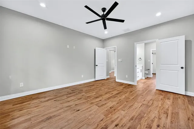 wooden floor in an empty room