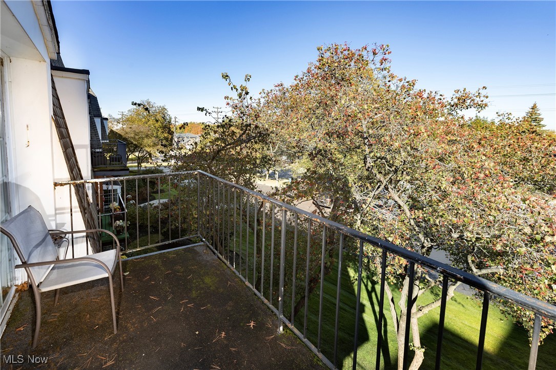 22701 Center Ridge Road, Unit 307 Rocky River, OH 44116 - Photo 27 of 27 View of balcony
