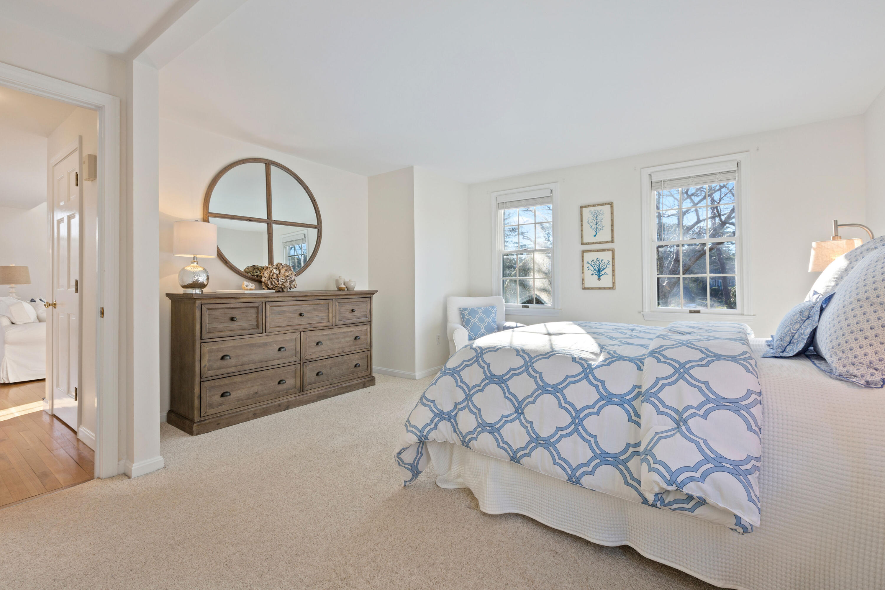 220 Hay Road Eastham, MA 02642 - Photo 24 of 54 a bedroom with a bed and a dresser