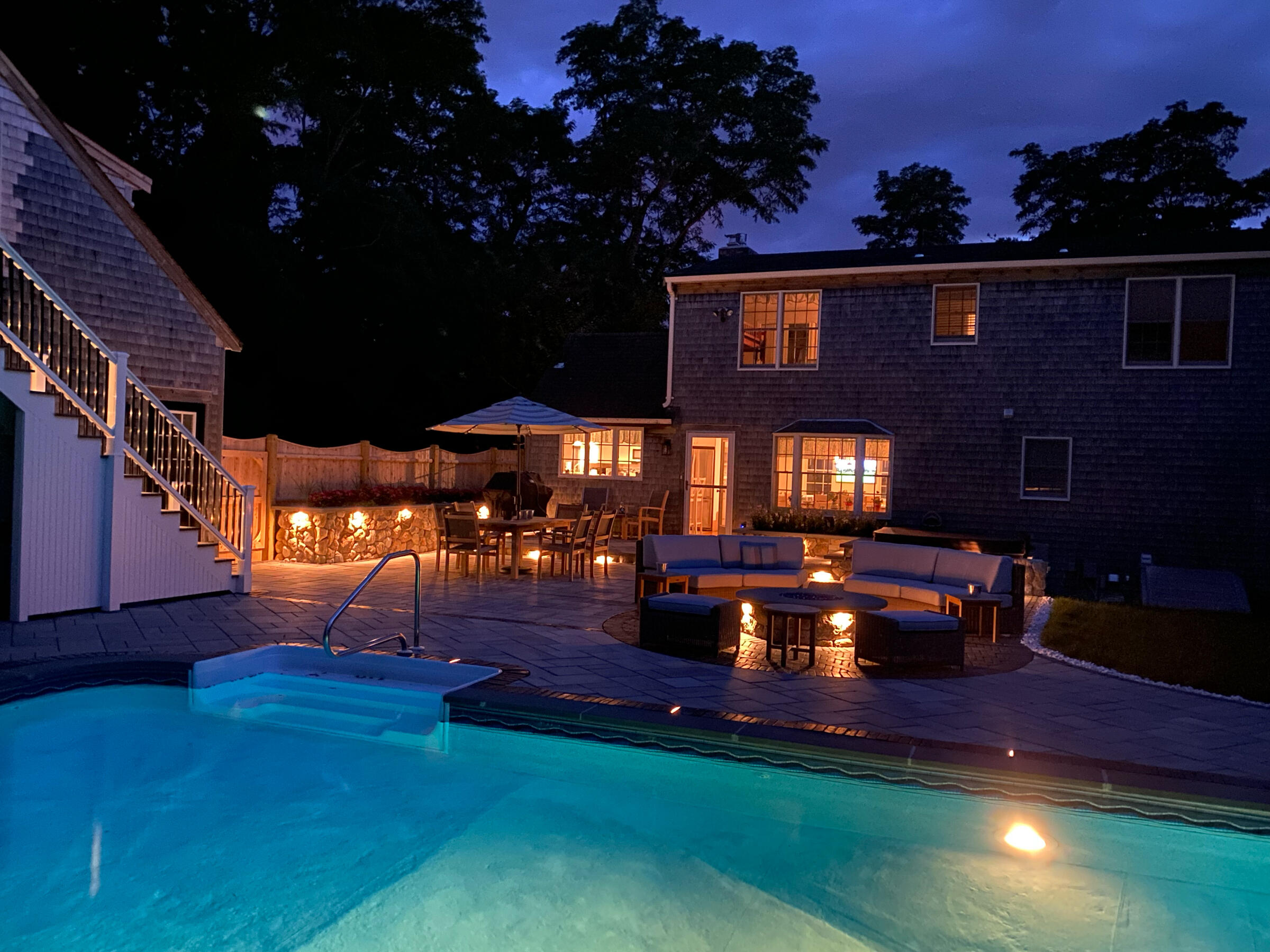 220 Hay Road Eastham, MA 02642 - Photo 45 of 54 a view of a house with a big yard