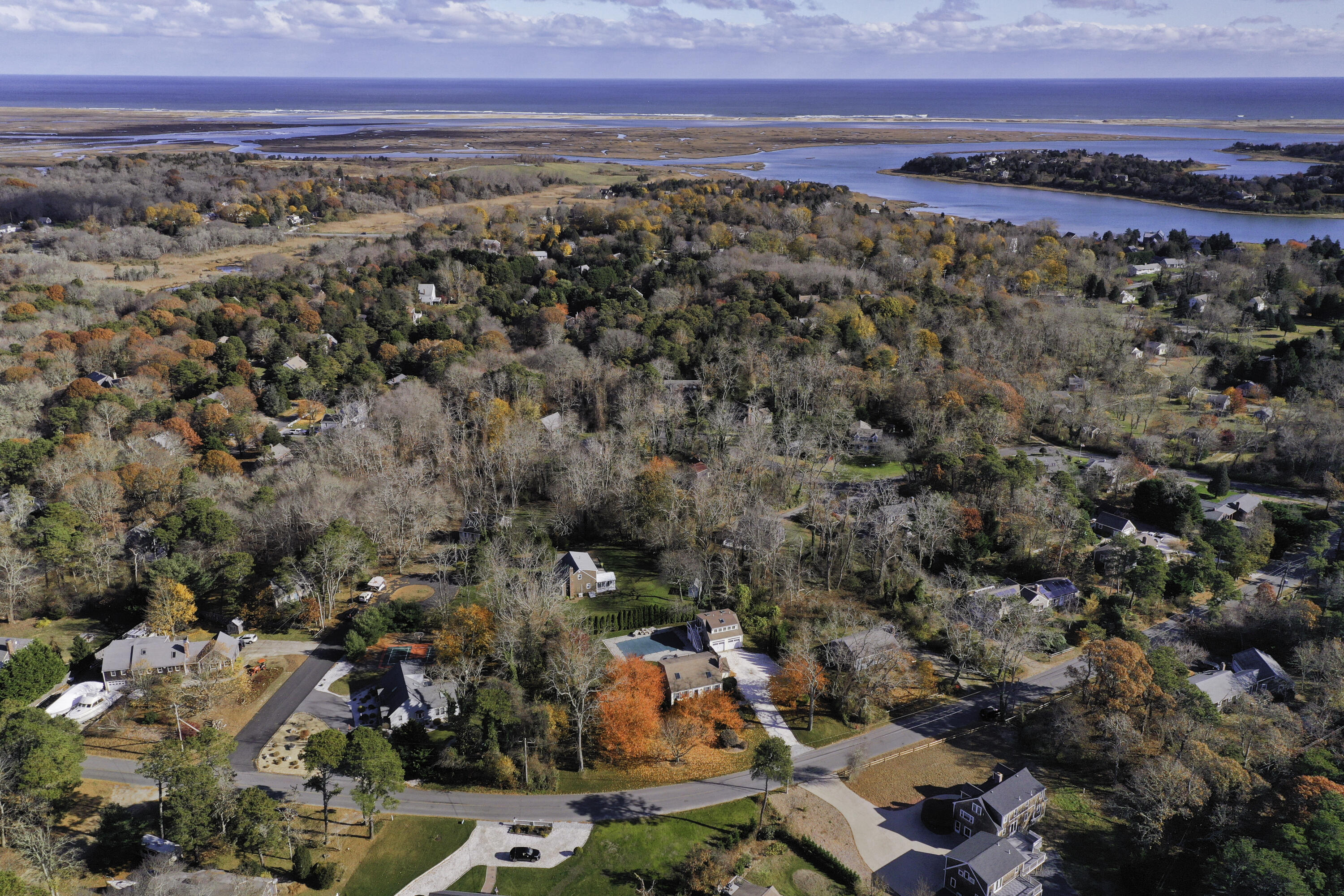 220 Hay Road Eastham, MA 02642 - Photo 49 of 54 an aerial view of a city