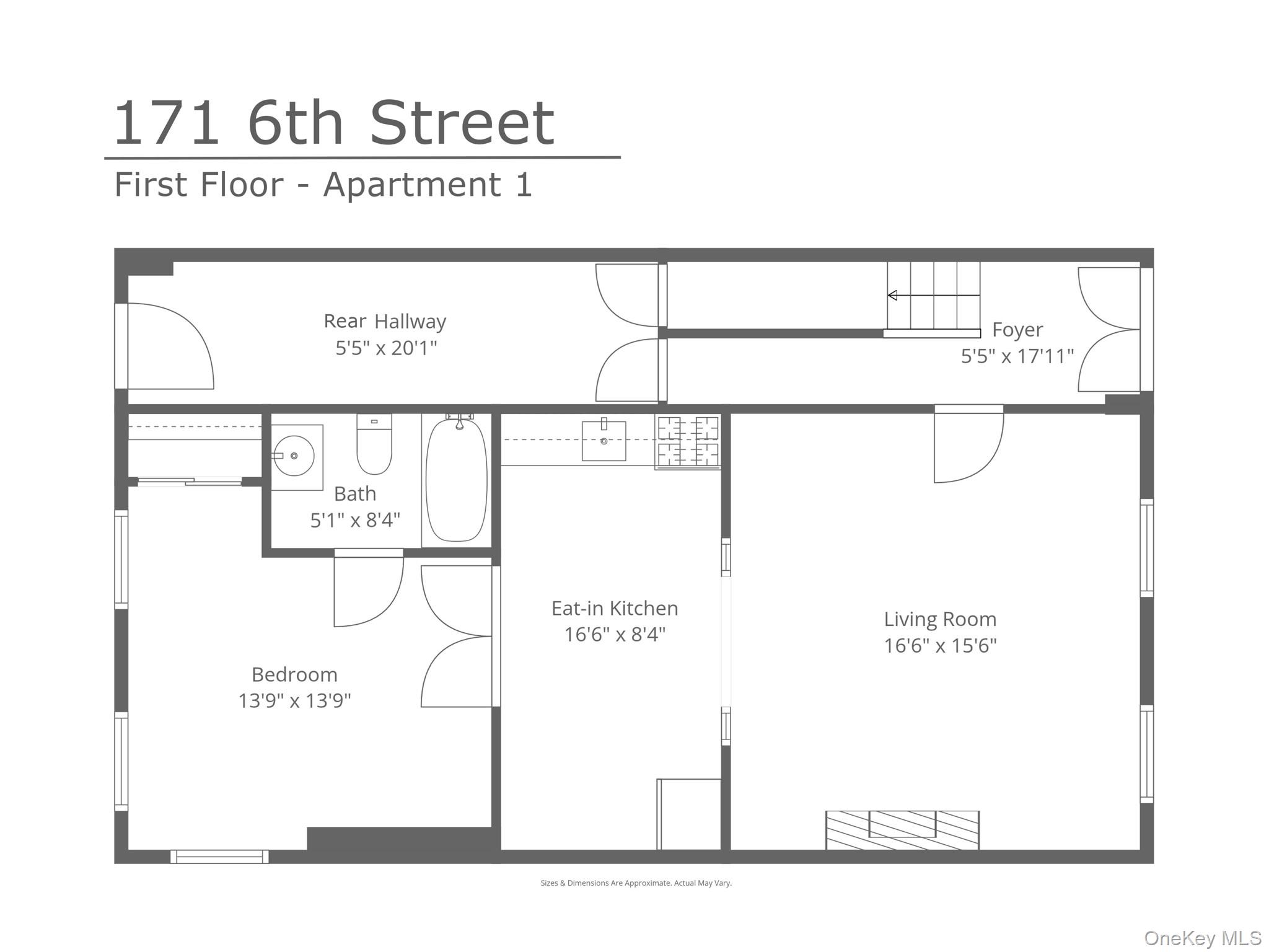 171 6th Street Verplanck, NY 10596 - Photo 46 of 48 Floor plan for First floor