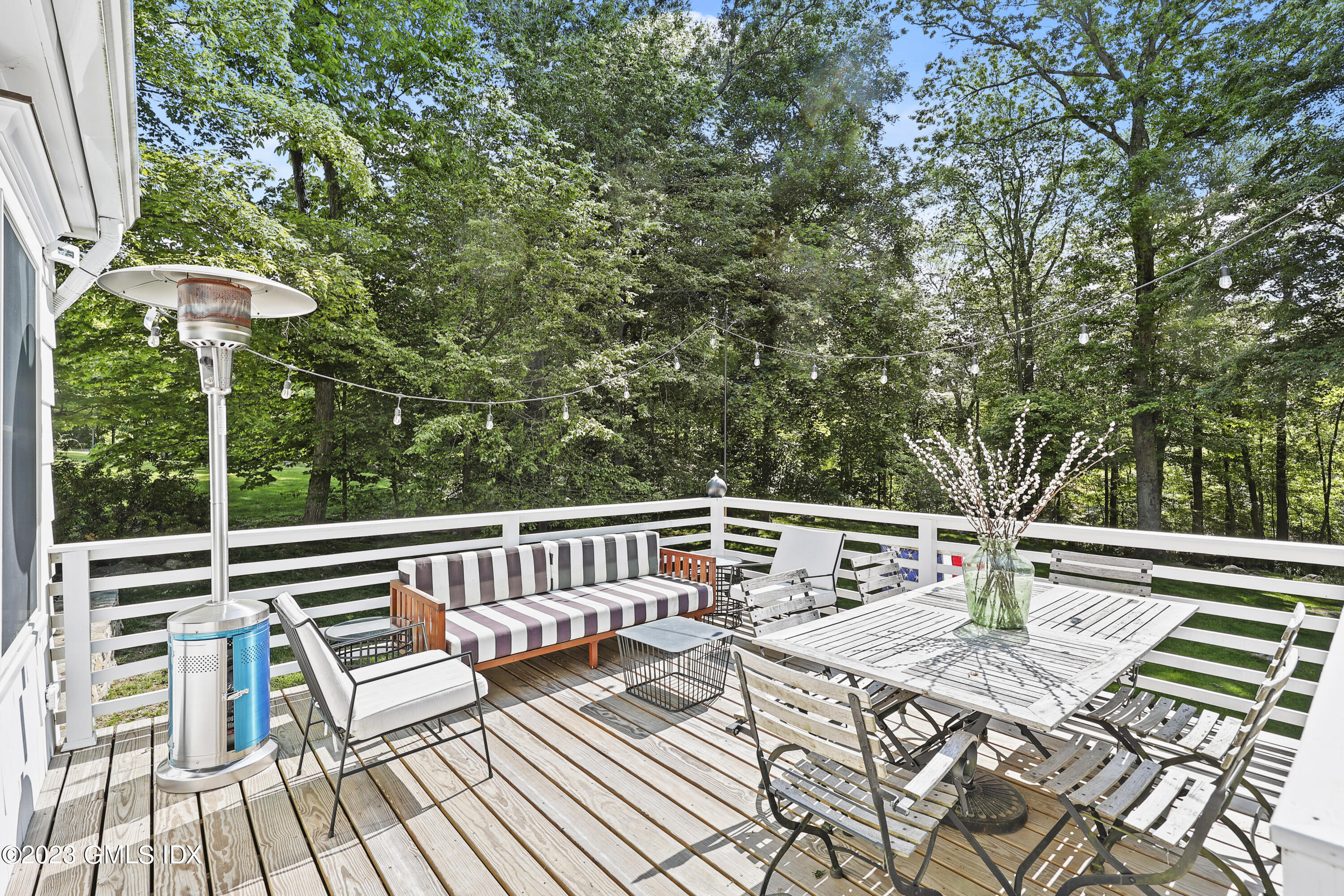 7 Cottontail Road Cos Cob, CT 06807 - Photo 24 of 29 a view of balcony with wooden floor and outdoor seating