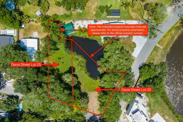 an aerial view of a flower garden