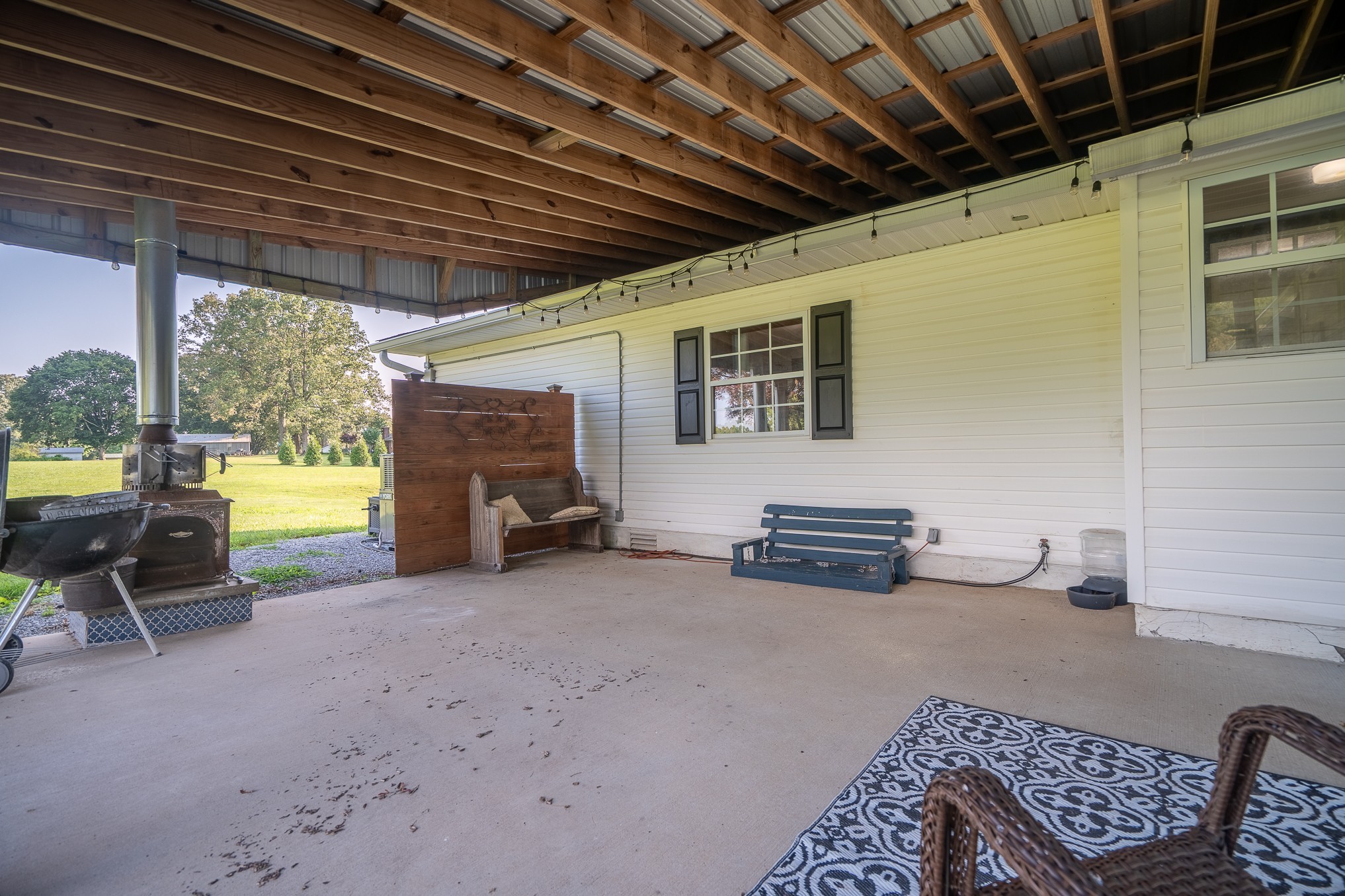 876 West Point Road Lawrenceburg, TN 38464 - Photo 14 of 42 a view of living room with furniture and a fireplace