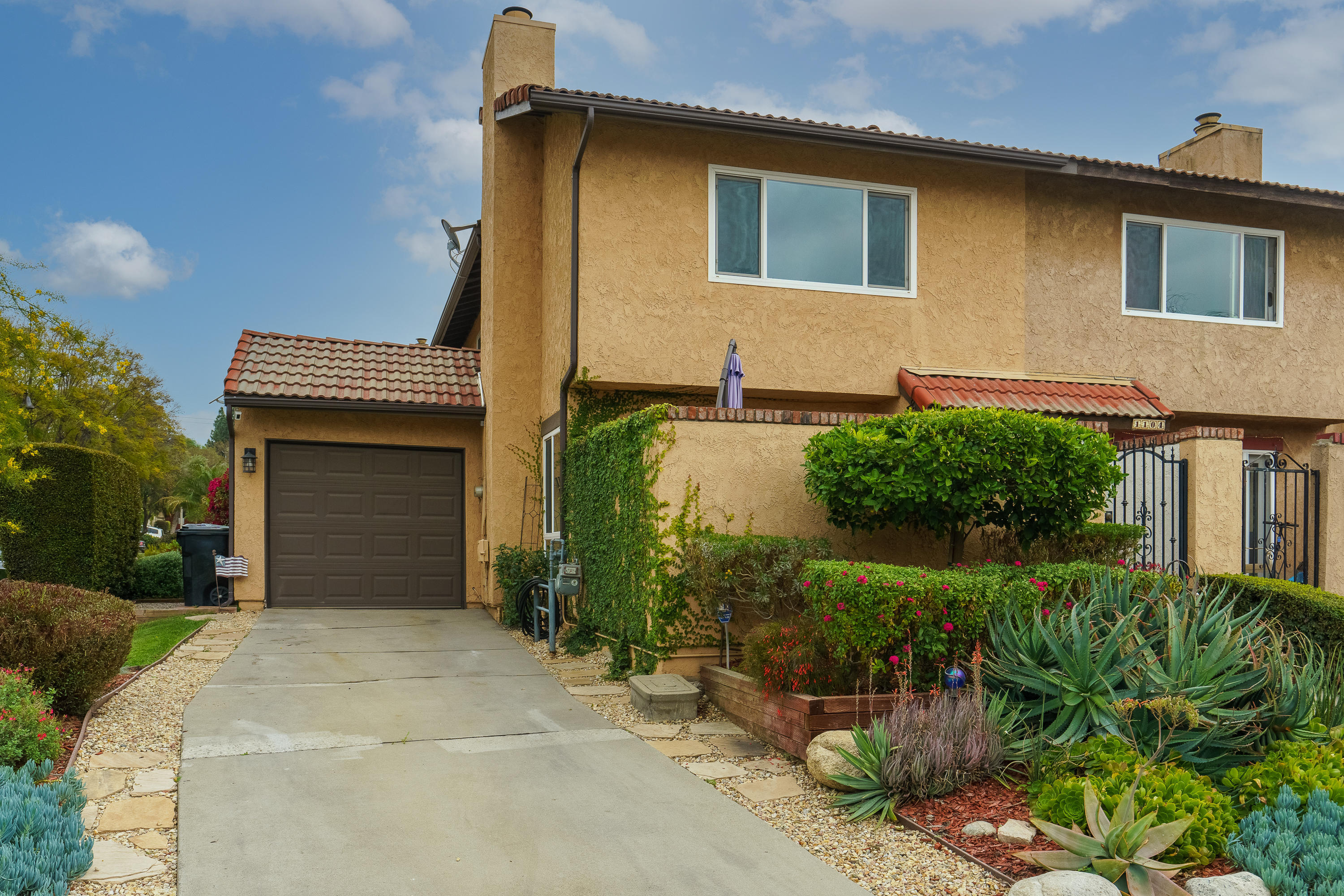 1102 Calle Adra Duarte, CA 91010 - Photo 30 of 30 a front view of a house with garden
