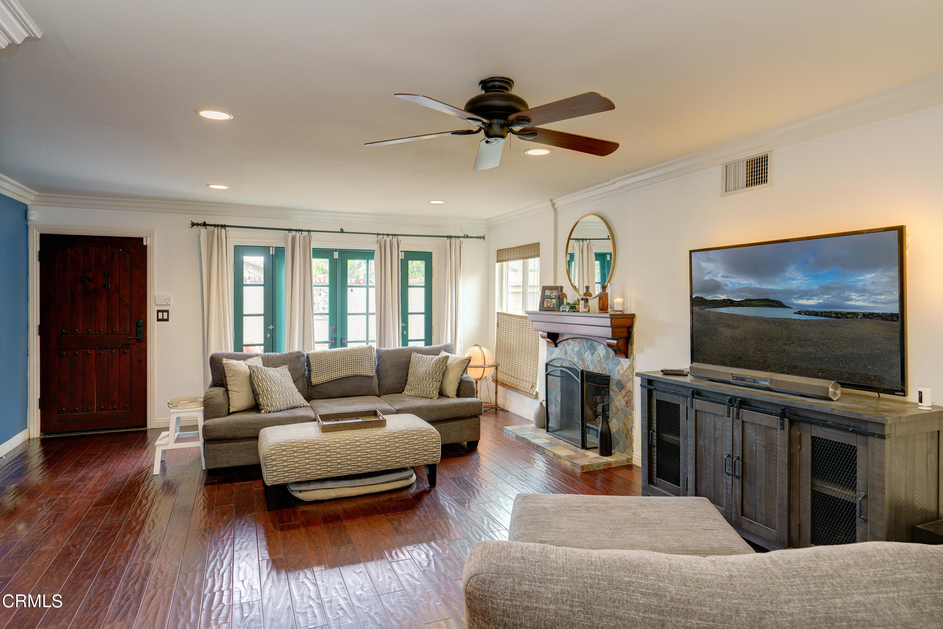 1102 Calle Adra Duarte, CA 91010 - Photo 9 of 30 a living room with furniture and a flat screen tv