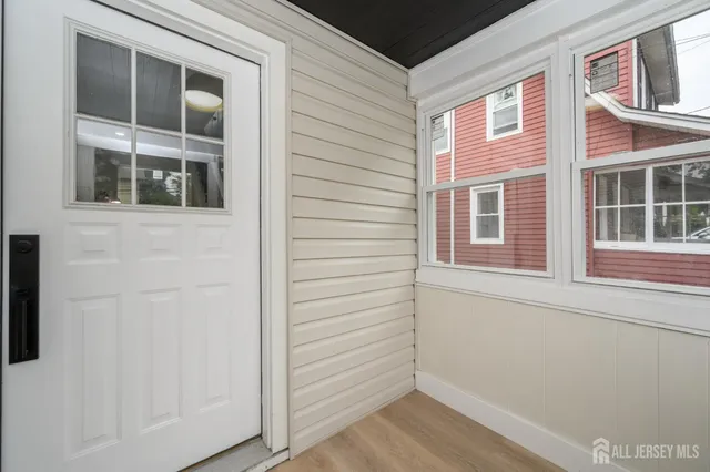 a view of front door