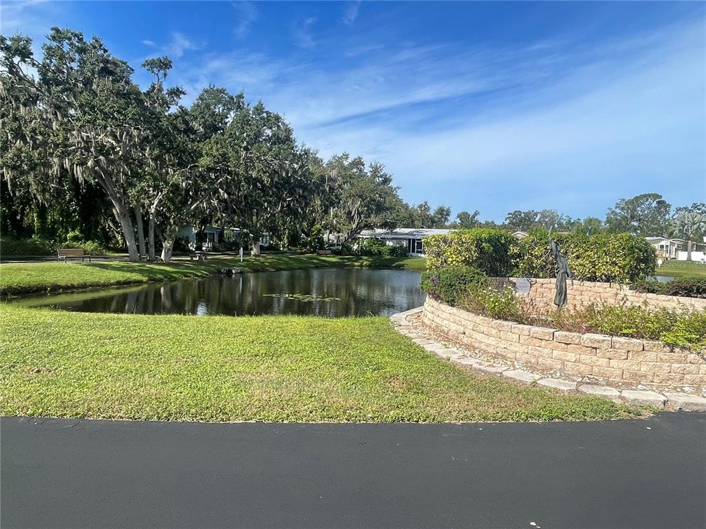8307 Nancy Lane Ellenton, FL 34222 - Photo 36 of 56 a view of a backyard with a lake view