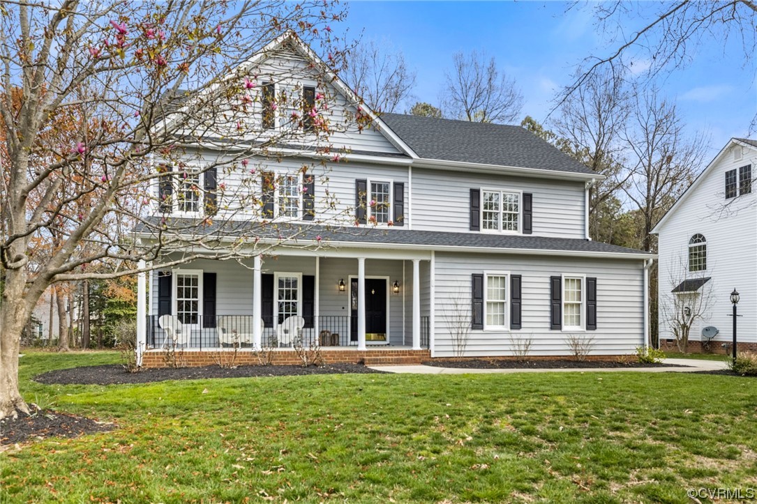 820 Club Ridge Court Chester, VA 23836 - Photo 1 of 38 front view of a house with a yard