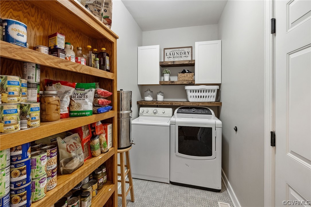 820 Club Ridge Court Chester, VA 23836 - Photo 17 of 38 a utility room with dryer and washer