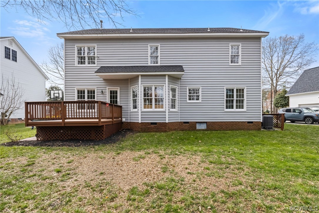 820 Club Ridge Court Chester, VA 23836 - Photo 36 of 38 a view of a house with a yard