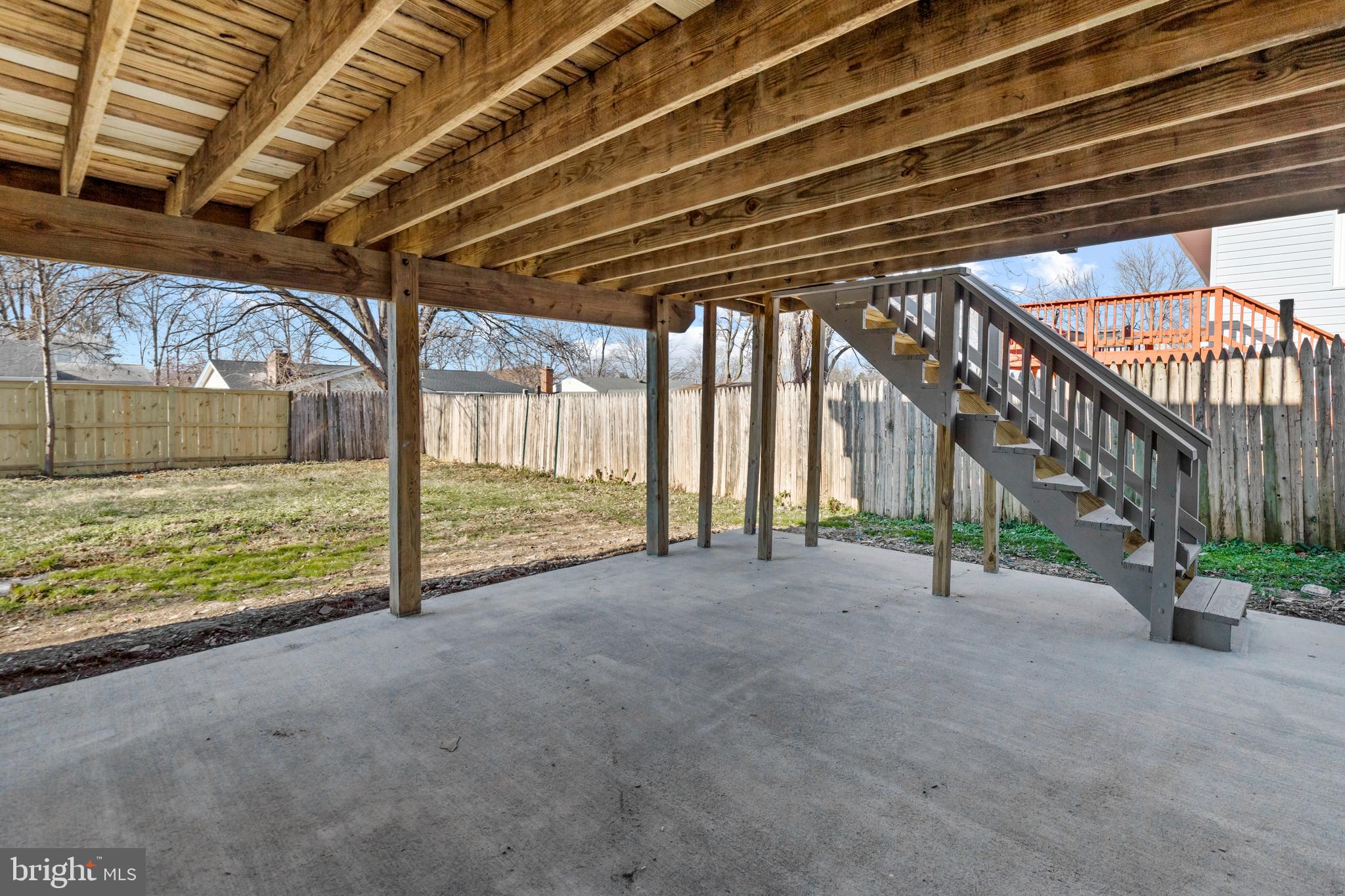 1015 South Hoga Road Sterling, VA 20164 - Photo 44 of 47 New concrete patio