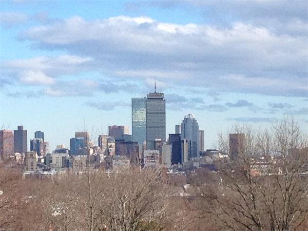 34 Rawson Road, Unit 2 Brookline, MA 02445 - Photo 24 of 24 a view of a city with lot of tall buildings