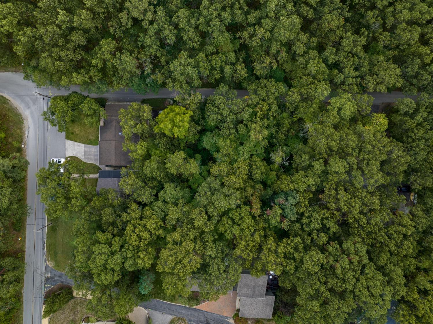 0 Roskin Road Porter, IN 46304 - Photo 9 of 14 an aerial view of a house with a yard