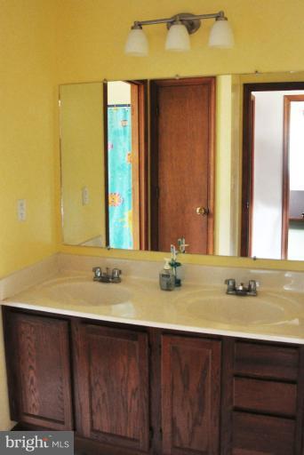 140 Holiday Road Cross Junction, VA 22625 - Photo 23 of 30 a bathroom with a sink and a mirror