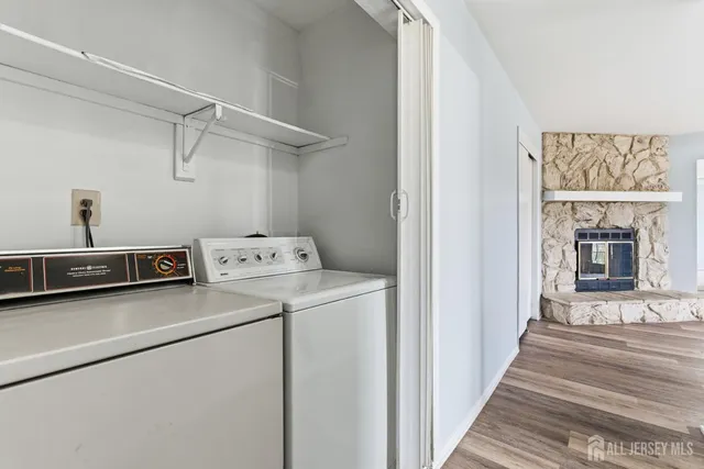 a view of a fence from a balcony