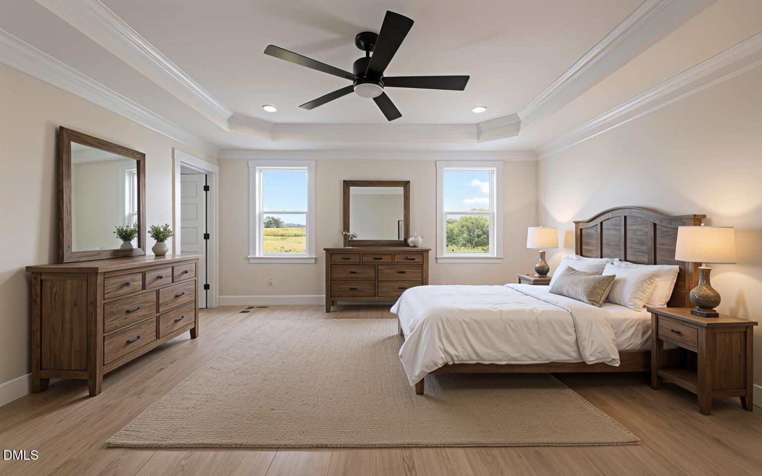 6786 Fire Tower Road Bailey, NC 27807 - Photo 15 of 30 Bedroom furniture has been added to show what the room could look like.