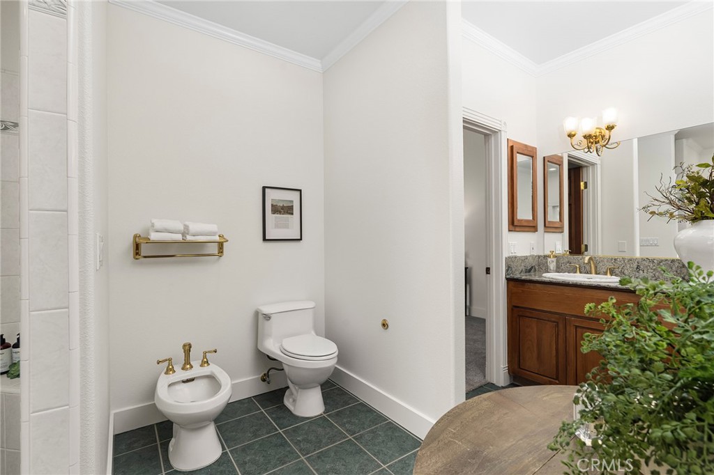 897 Filbert Avenue Chico, CA 95926 - Photo 35 of 66 a bathroom with a toilet sink and mirror