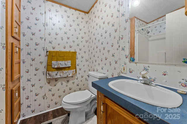 a bathroom with a sink and a toilet