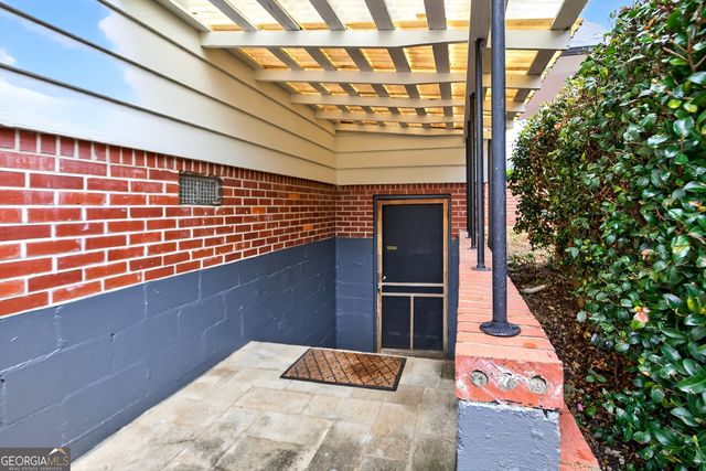 a view of a storage room