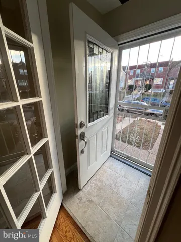 a view of an entryway