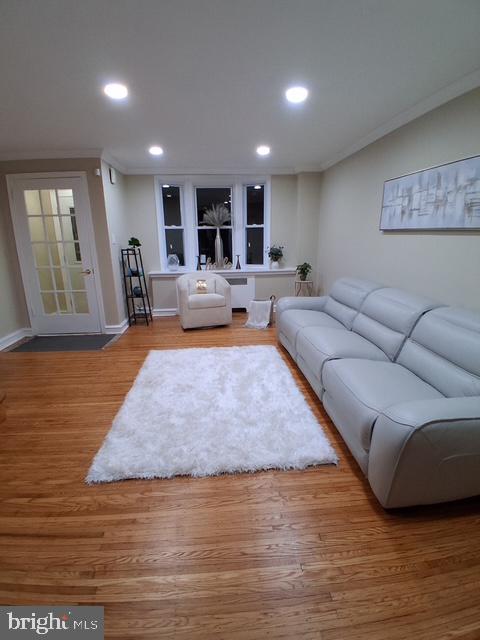 7975 Provident Street Philadelphia, PA 19150 - Photo 4 of 23 a living room with furniture and wooden floor