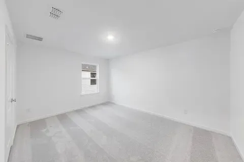 a view of a hallway with entryway