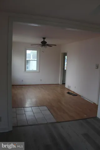 a view of empty room