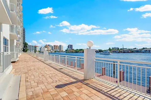 a view of a balcony with city view