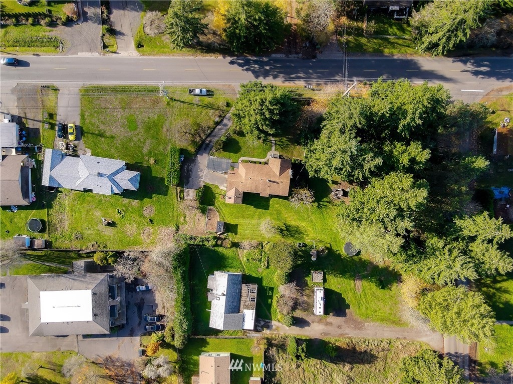 3530 Pine Road Bremerton, WA 98310 - Photo 32 of 34 an aerial view of multiple houses with yard