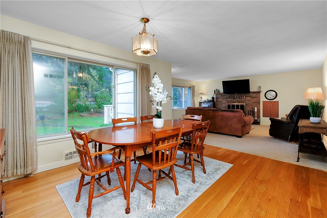 3530 Pine Road Bremerton, WA 98310 - Photo 9 of 34 a view of a dining room with furniture window and outside view