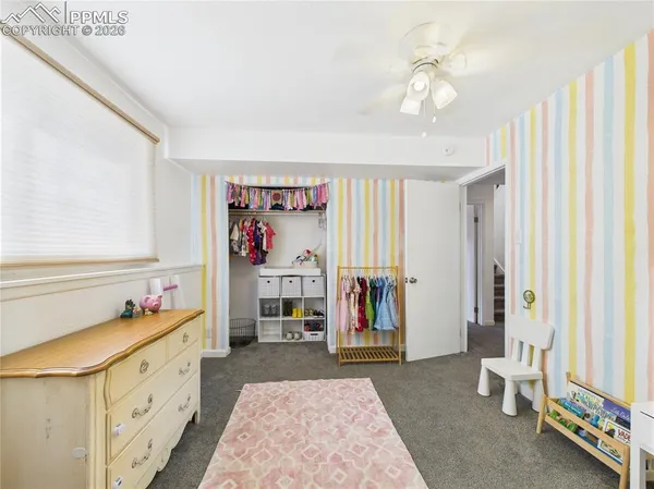 a very nice looking room with a large window